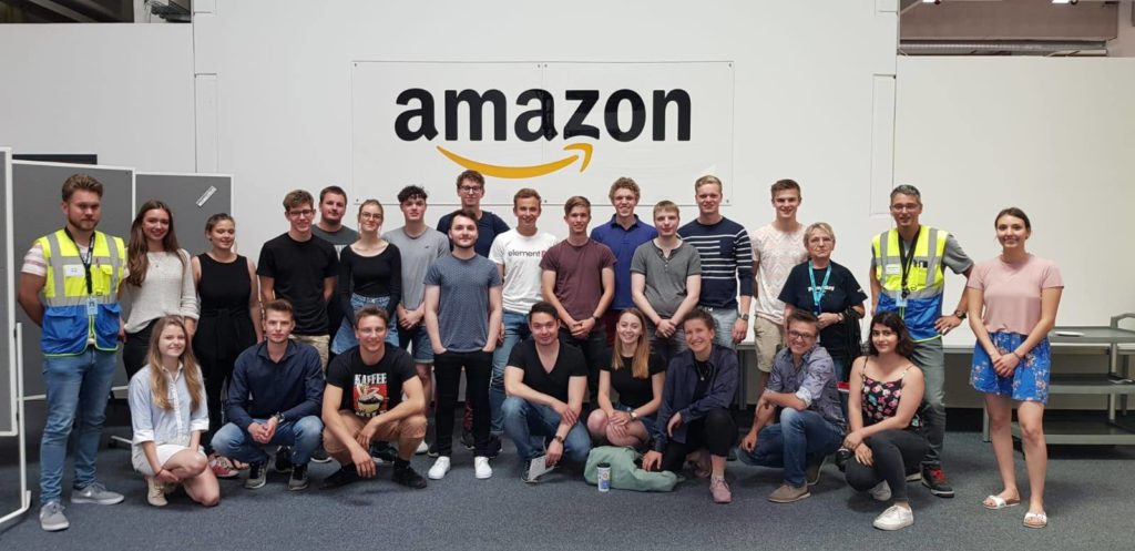 Besichtigung Amazon Logistikzentrum – Arbeitsgruppe